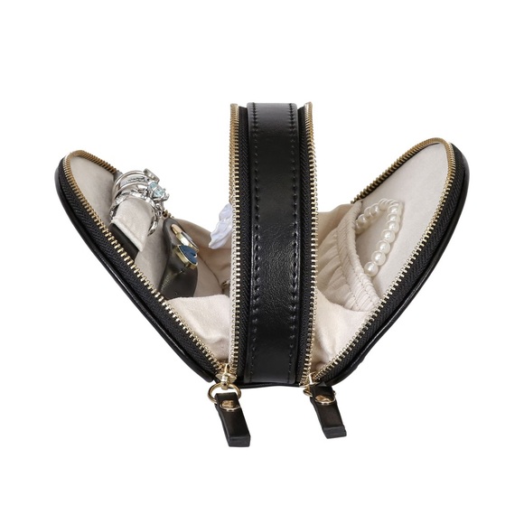 Duo Mini Travel Jewellery Case By Mele & Co - Picture 4 of 6